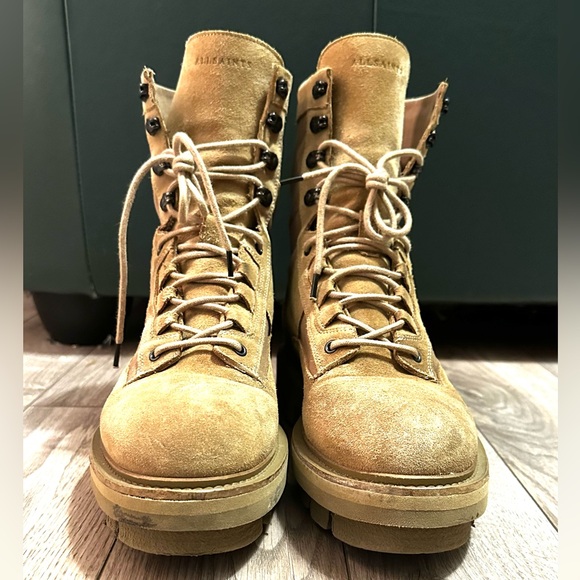 ALL SAINTS BOOTS IN SUEDE - Picture 1 of 12